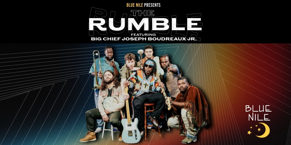Event image for The Rumble ft. Big Chief Joesph Boudreaux Jr.