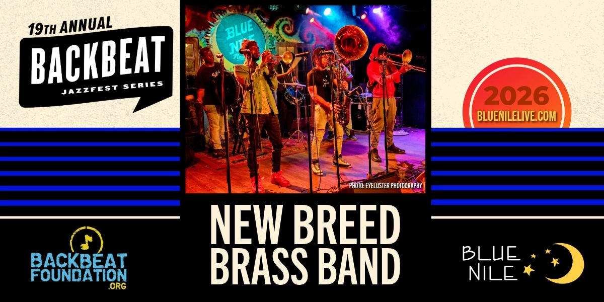 Event image for New Breed Brass Band