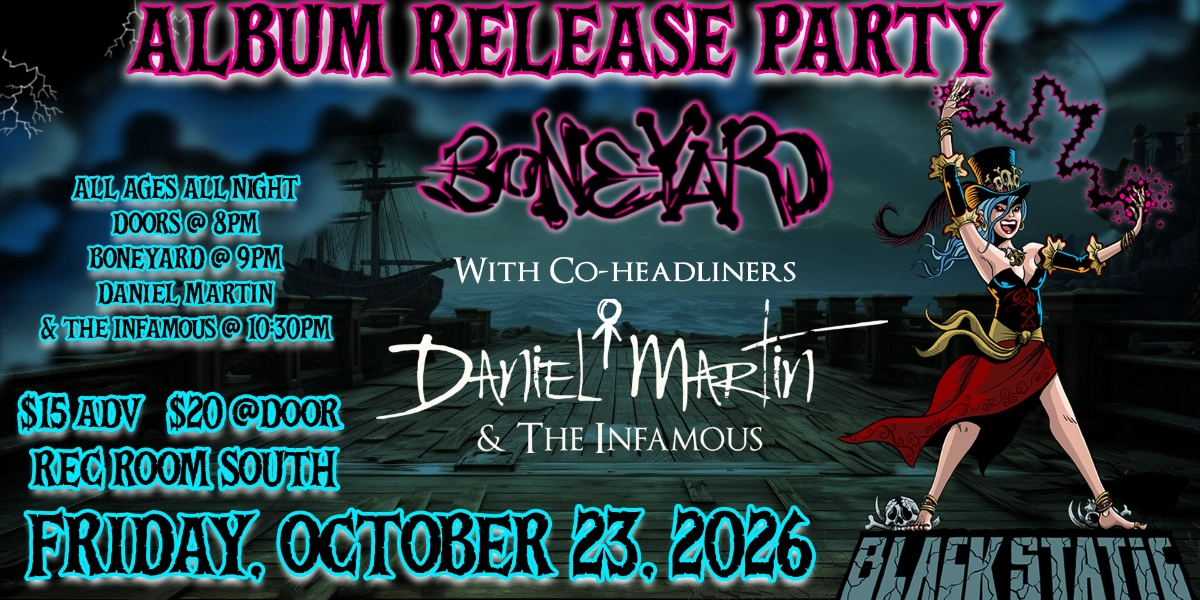 Event image for Boneyard Album Release