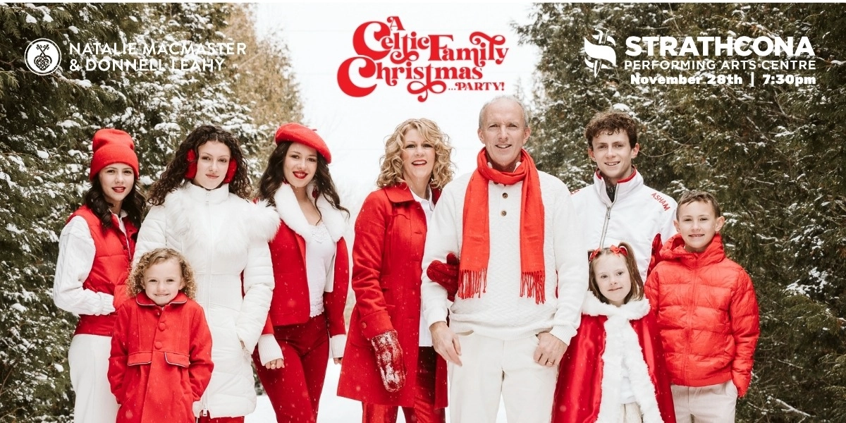 Event image for Natalie MacMaster & Donnell Leahy present: A Celtic Family Christmas