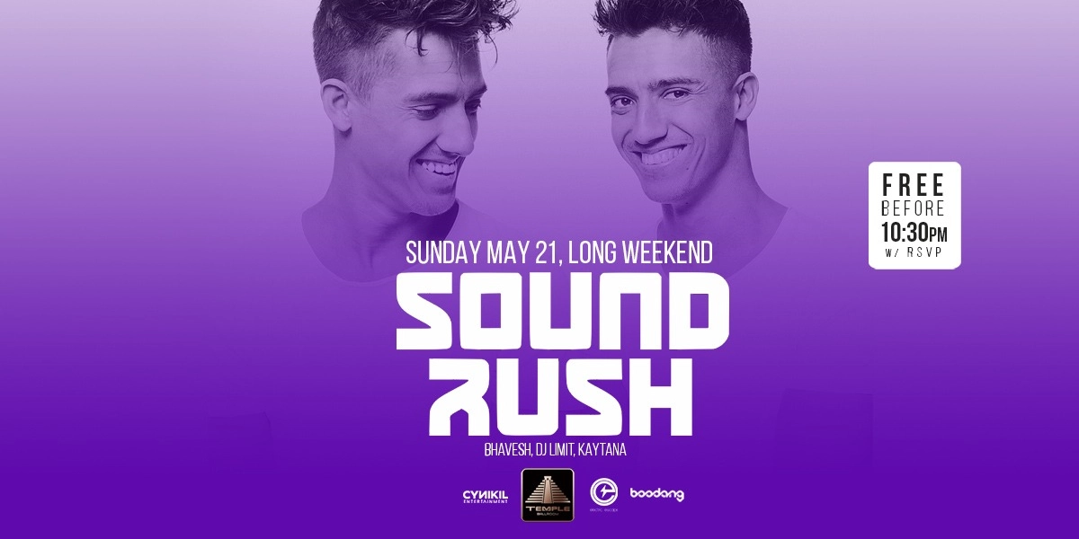 Event image for Sound Rush- Edmonton