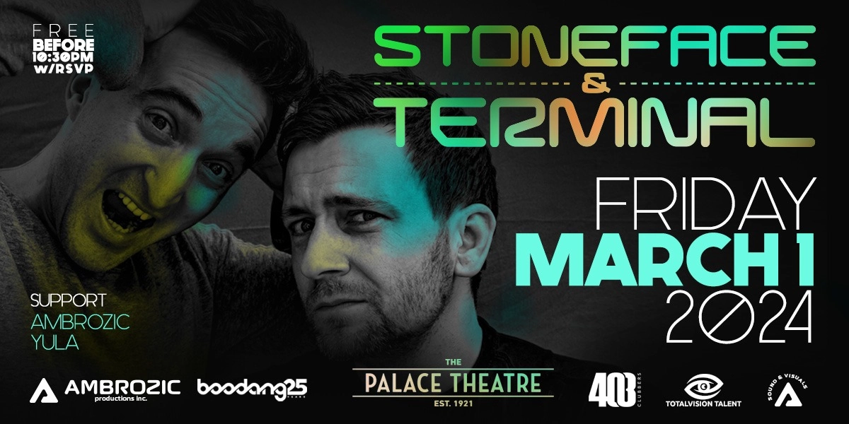 Event image for Stoneface & Terminal- Calgary