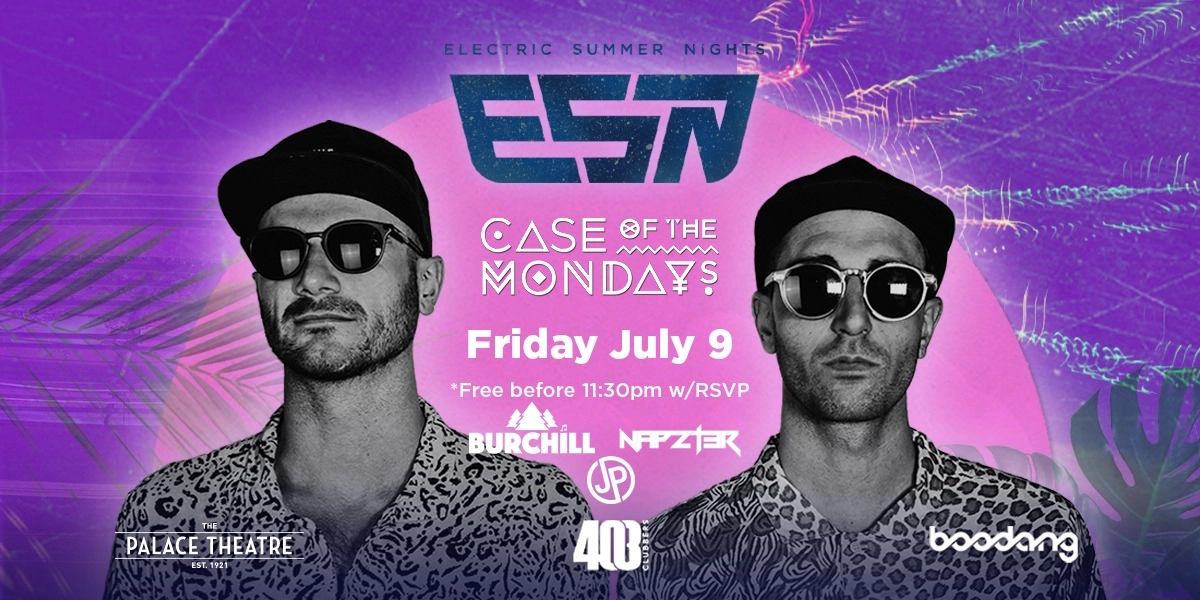 Event image for Case Of The Mondays- Electric Summer Nights