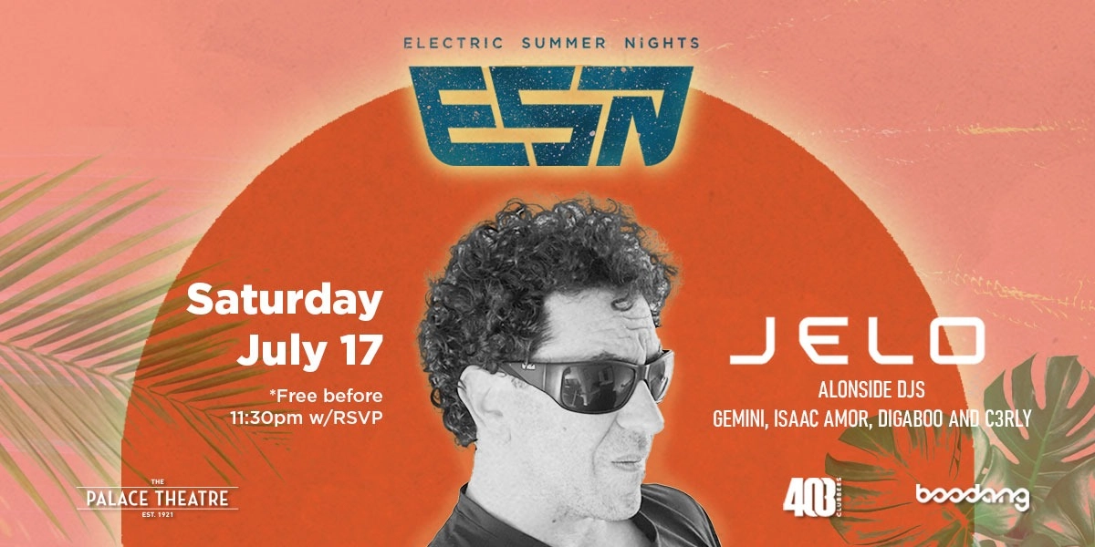 Event image for Jelo- Electric Summer Nights