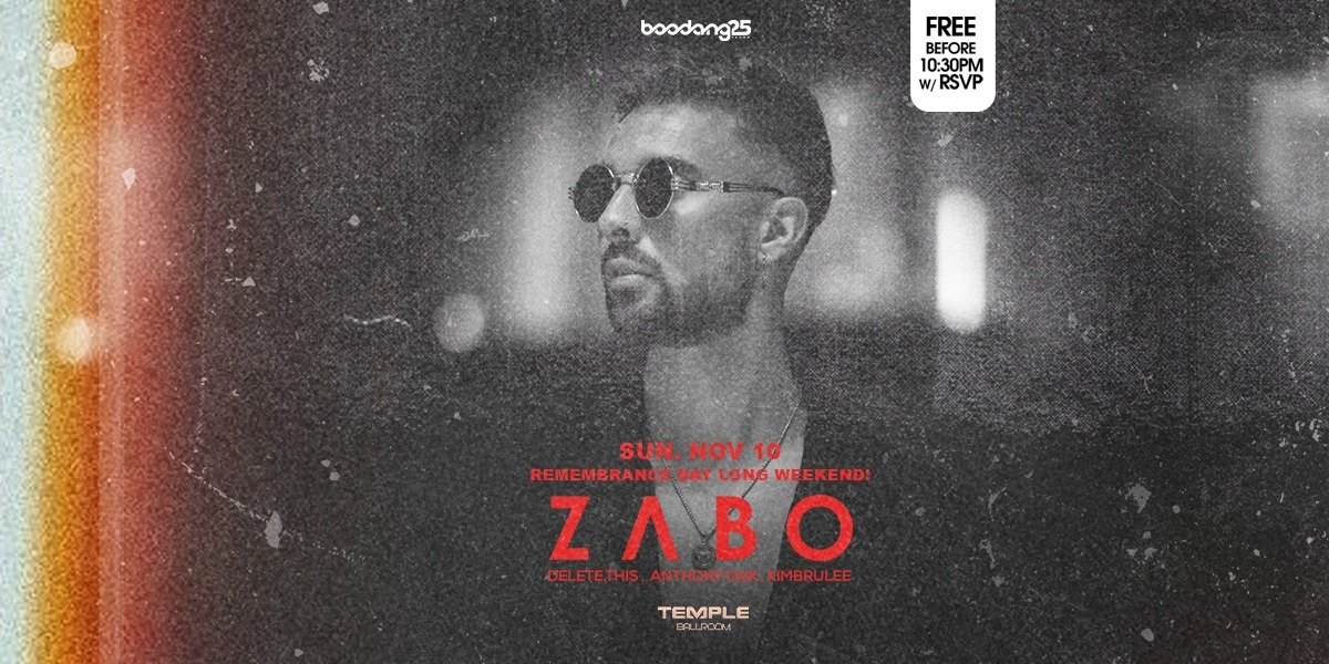 Event image for Zabo - Edmonton