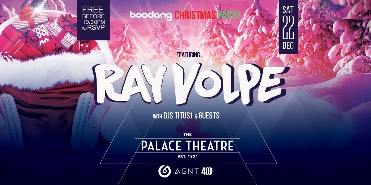 Event image for Ray Volpe- Calgary Boodang Christmas Party