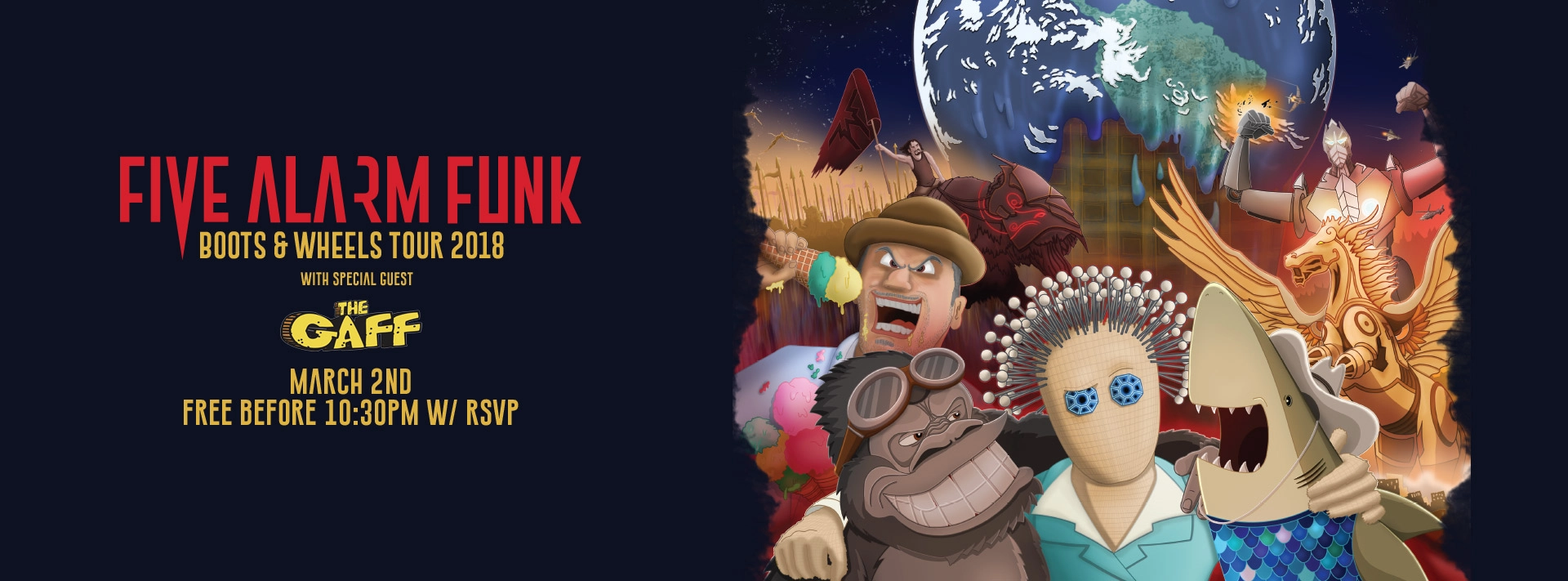 Event image for Five Alarm Funk