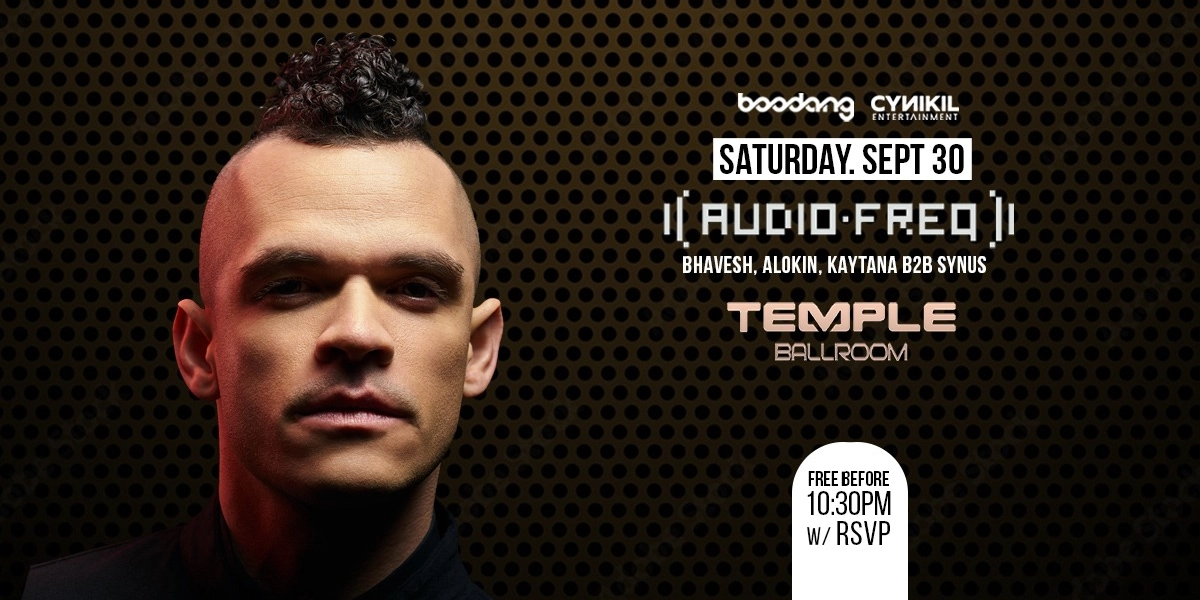 Event image for Audiofreq- Edmonton
