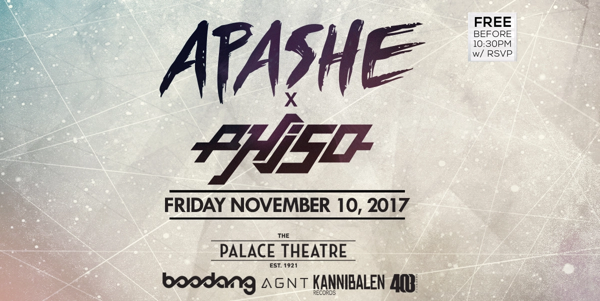 Event image for Apashe and Phiso