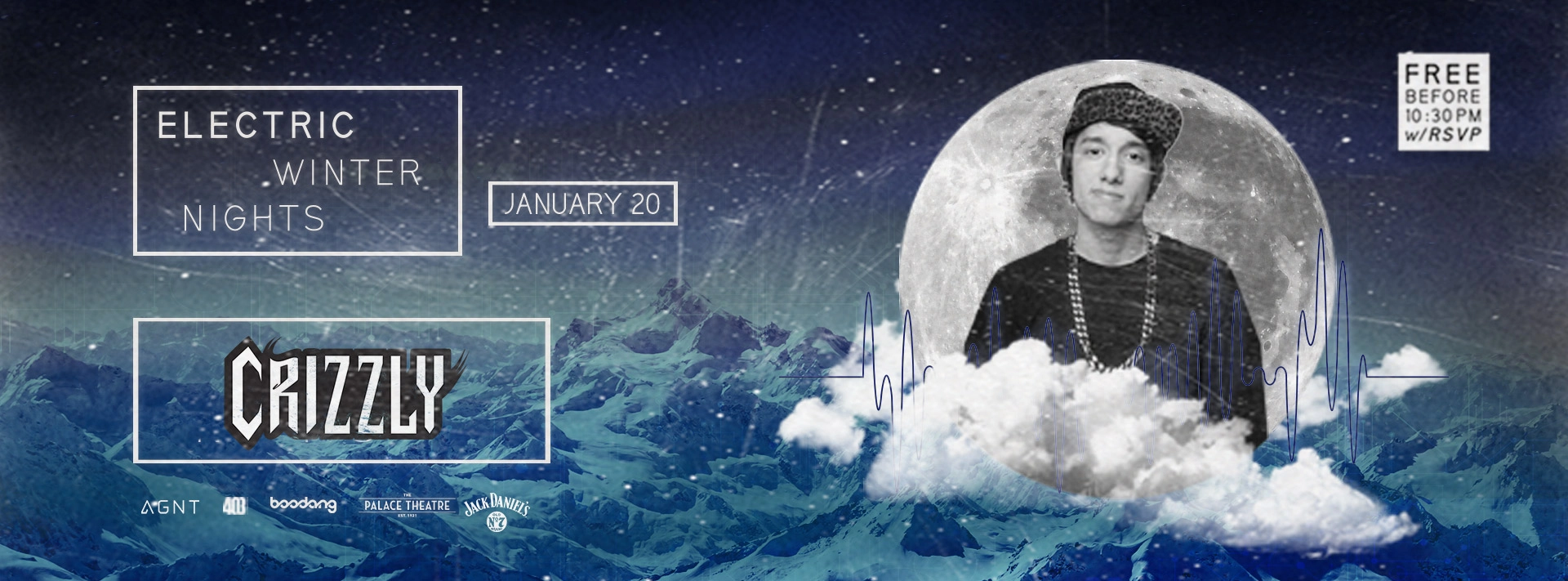 Event image for Crizzly (Electric Winter Nights)