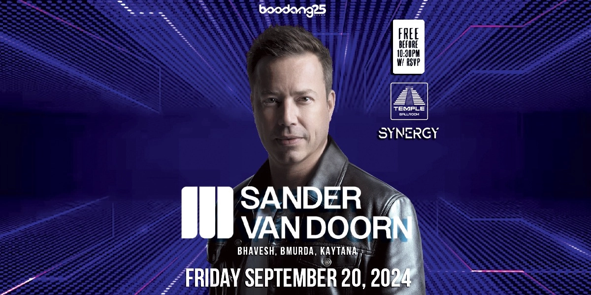 Event image for Sander Van Doorn- Edmonton