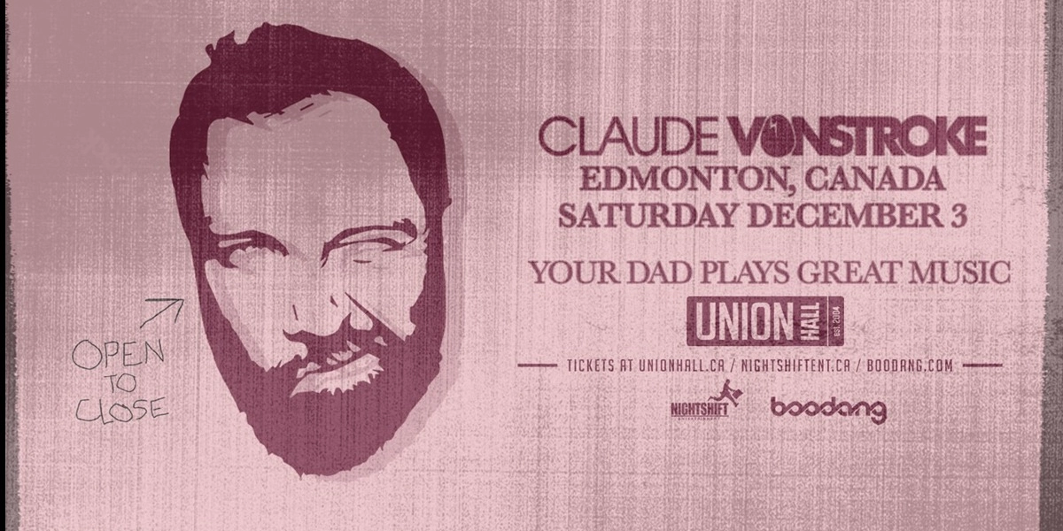Event image for Claude Von Stroke- Edmonton