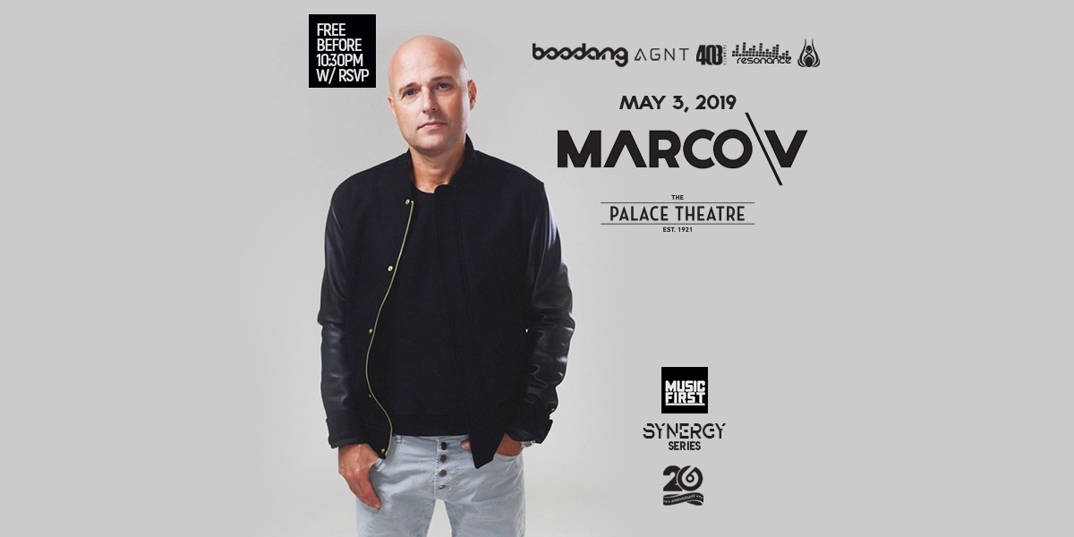 Event image for Marco V- Synergy Series- YYC