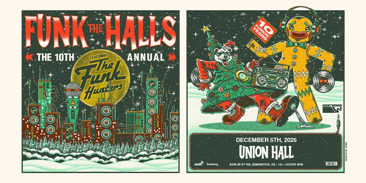 Event image for 10th Annual Funk The Halls - Edmonton