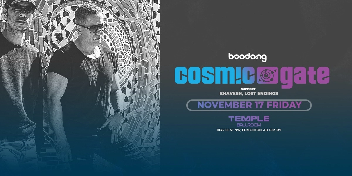 Event image for Cosmic Gate- Edmonton