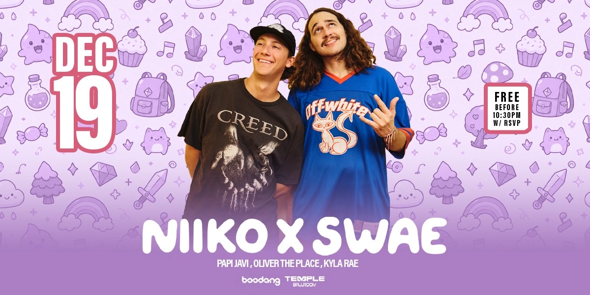 Event image for NIIKO X SWAE - Edmonton