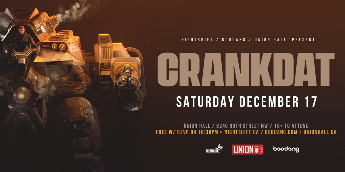 Event image for Crankdat- Edmonton
