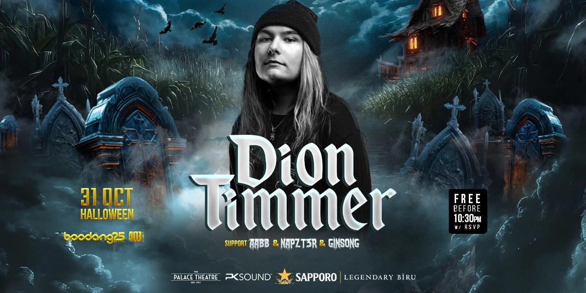 Event image for Dion Timmer - Halloween - Calgary