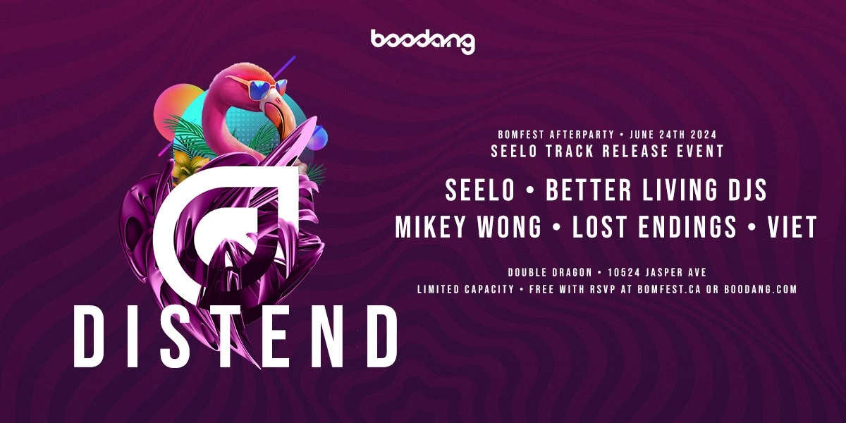 Event image for BOMFEST AFTERPARTY - DISTEND