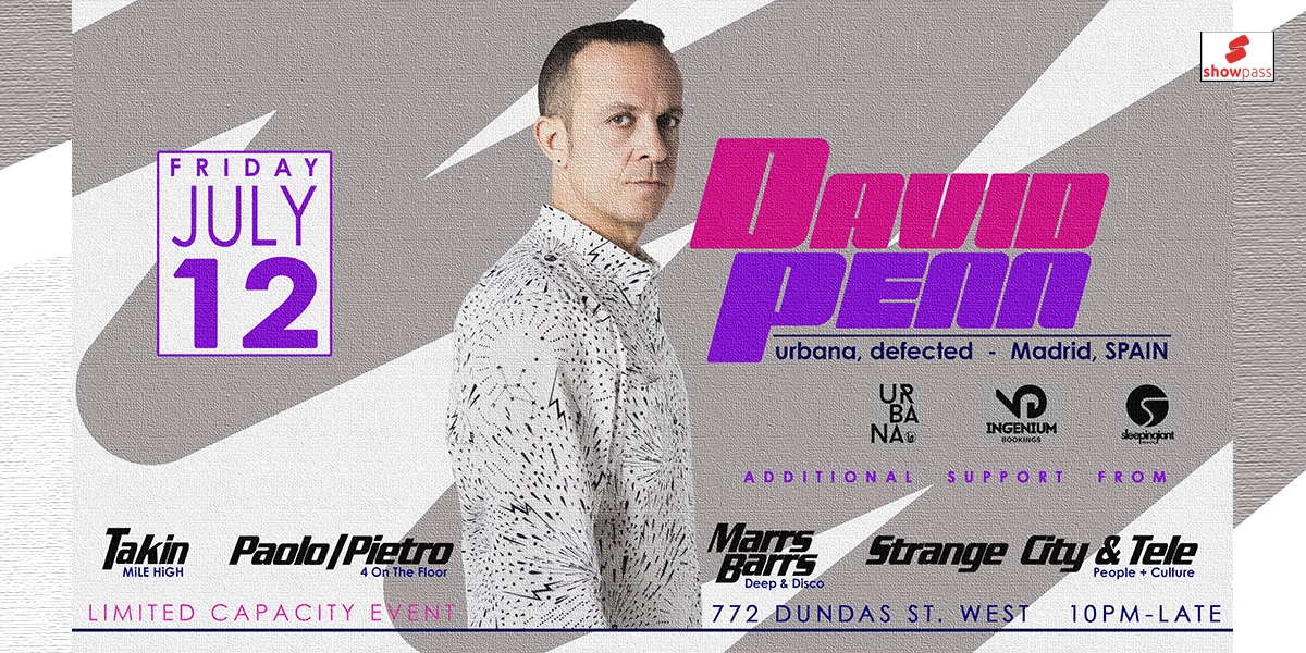 Event image for DAVID PENN