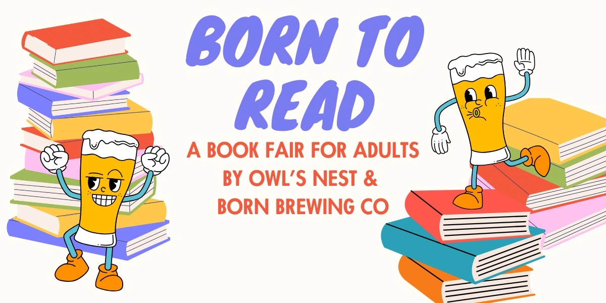Event image for BORN to Read: A Book Fair for Adults