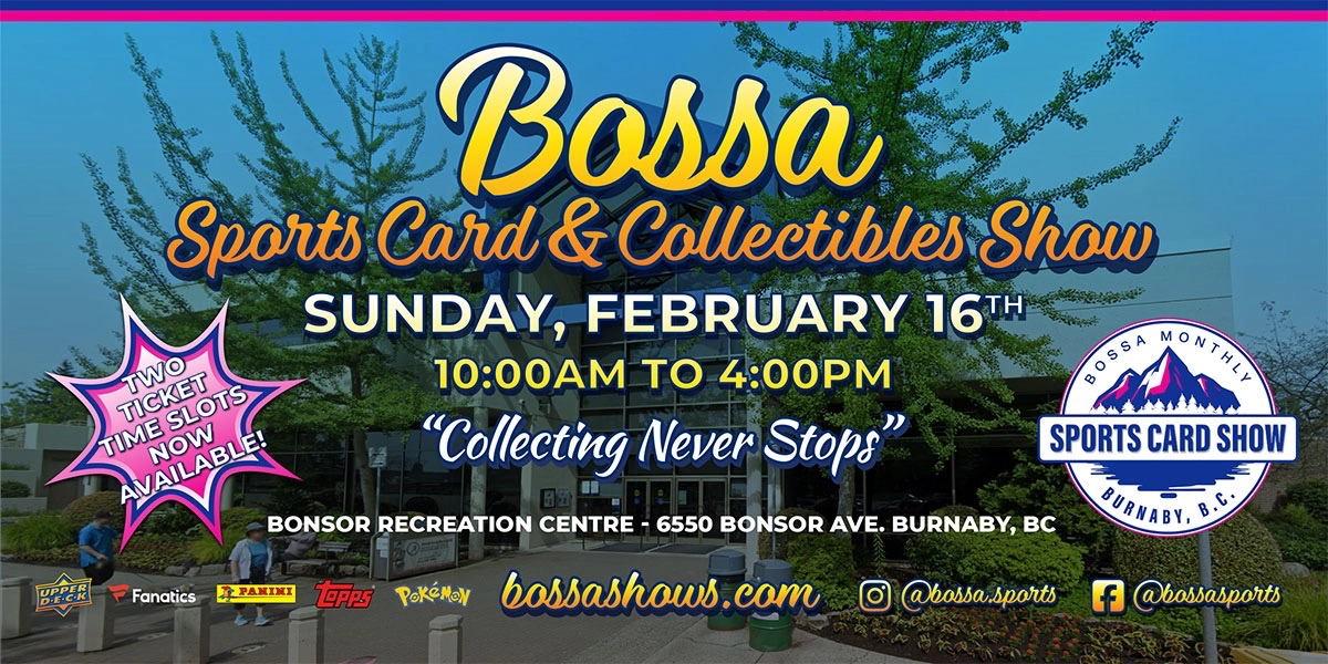 Event image for Bossa Sports Collectors Show - Feb 16, 2025