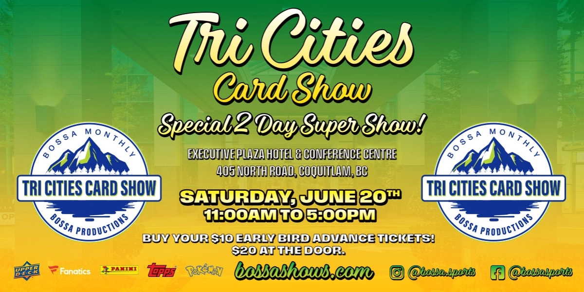 Event image for Tri Cities Bossa Card Show - June 20, 2026