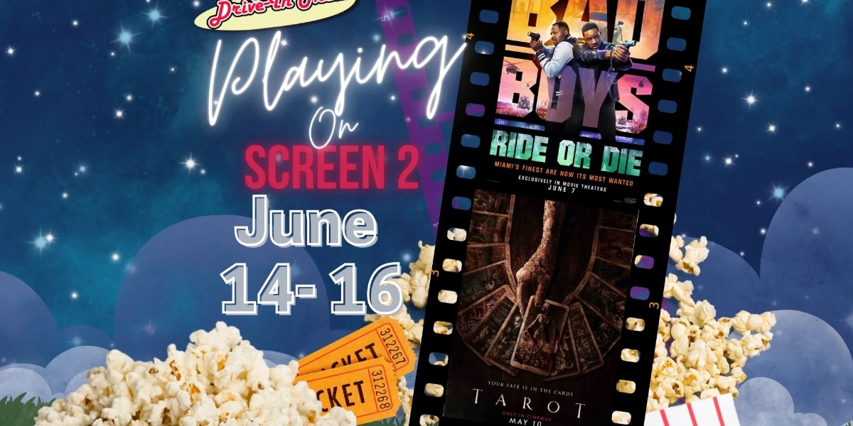 Event image for Screen 2: Bad Boys: Ride or Die - [14A] and TAROT - [14A]