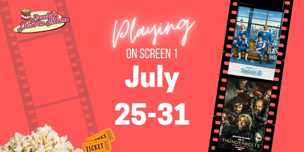 Event image for Screen 1: The Fantastic Four: First Steps and Thunderbolts