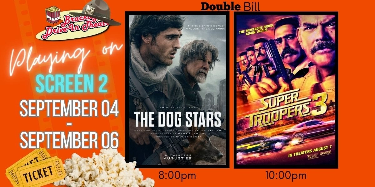 Event image for Screen 2: The Dog Stars and Super Troopers 3