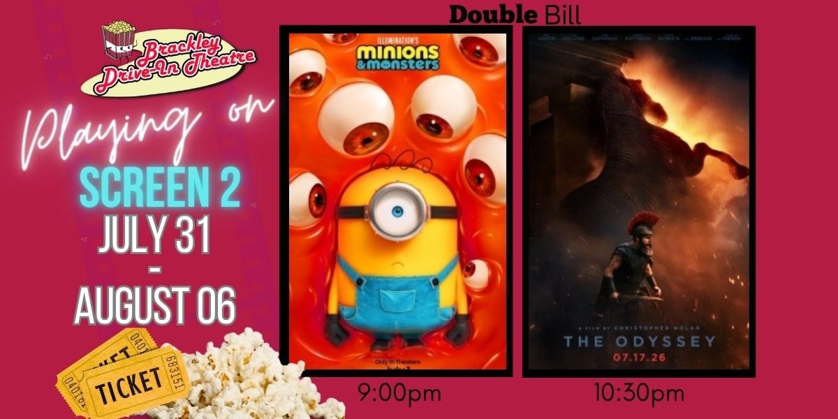 Event image for Screen 2:Minions and Monsters, and The Odyssey