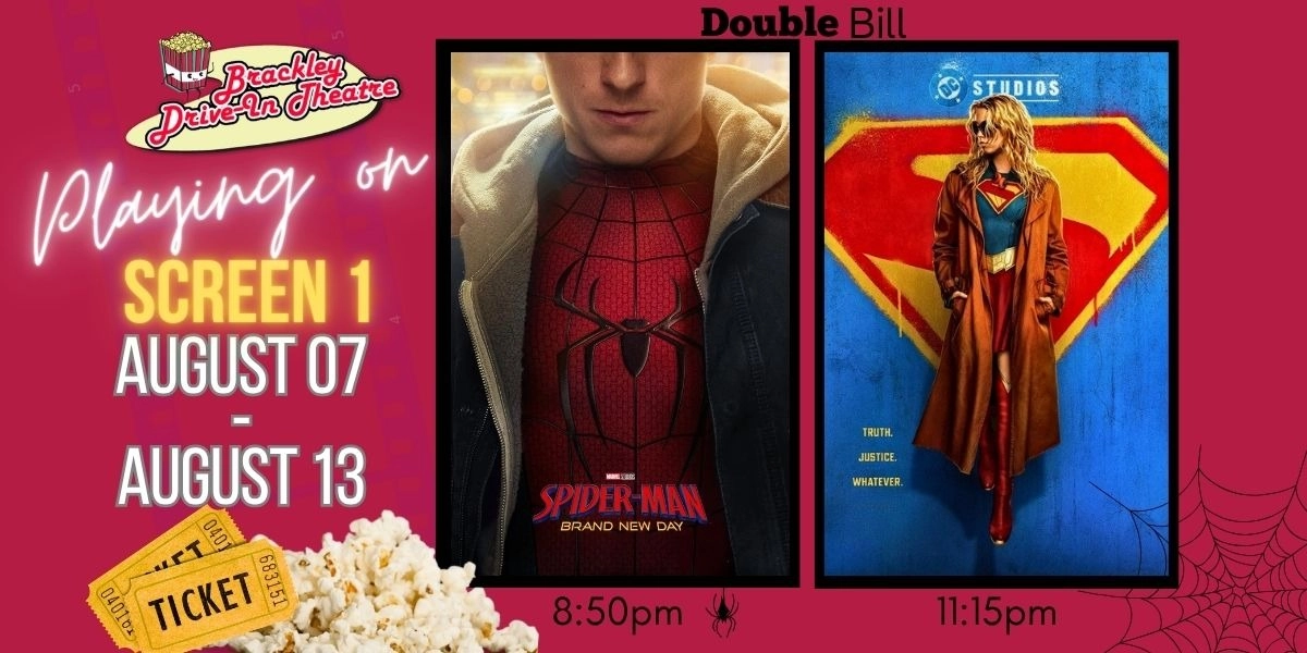 Event image for Screen 1: Spider-Man: Brand New Day  and Supergirl