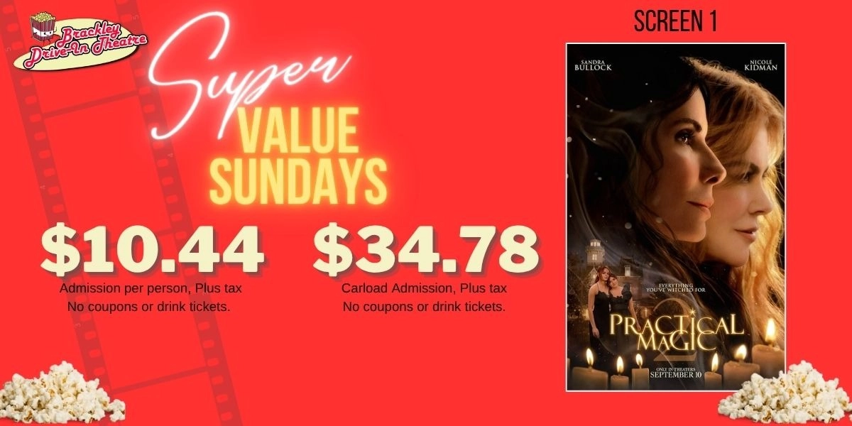 Event image for Screen 1: Practical Magic 2  (Super Value Sunday)