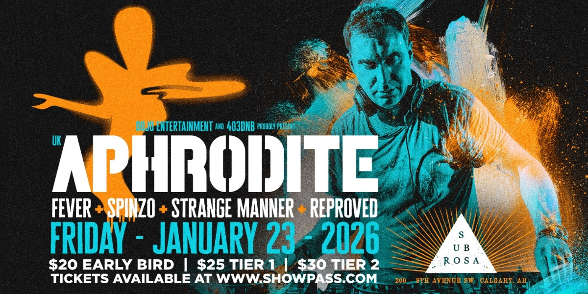 Event image for Aphrodite (UK) Fri. Jan 23 @ Sub Rosa