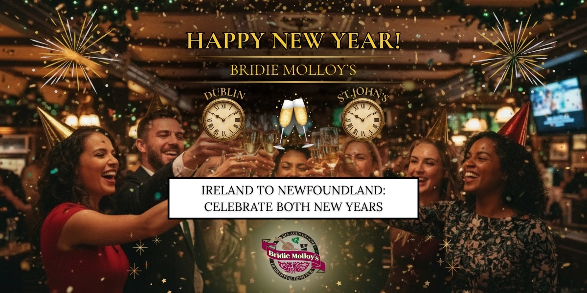 Event image for Bridie Molloy's NYE Celebration: Two Midnights, Two Parties, One Bar