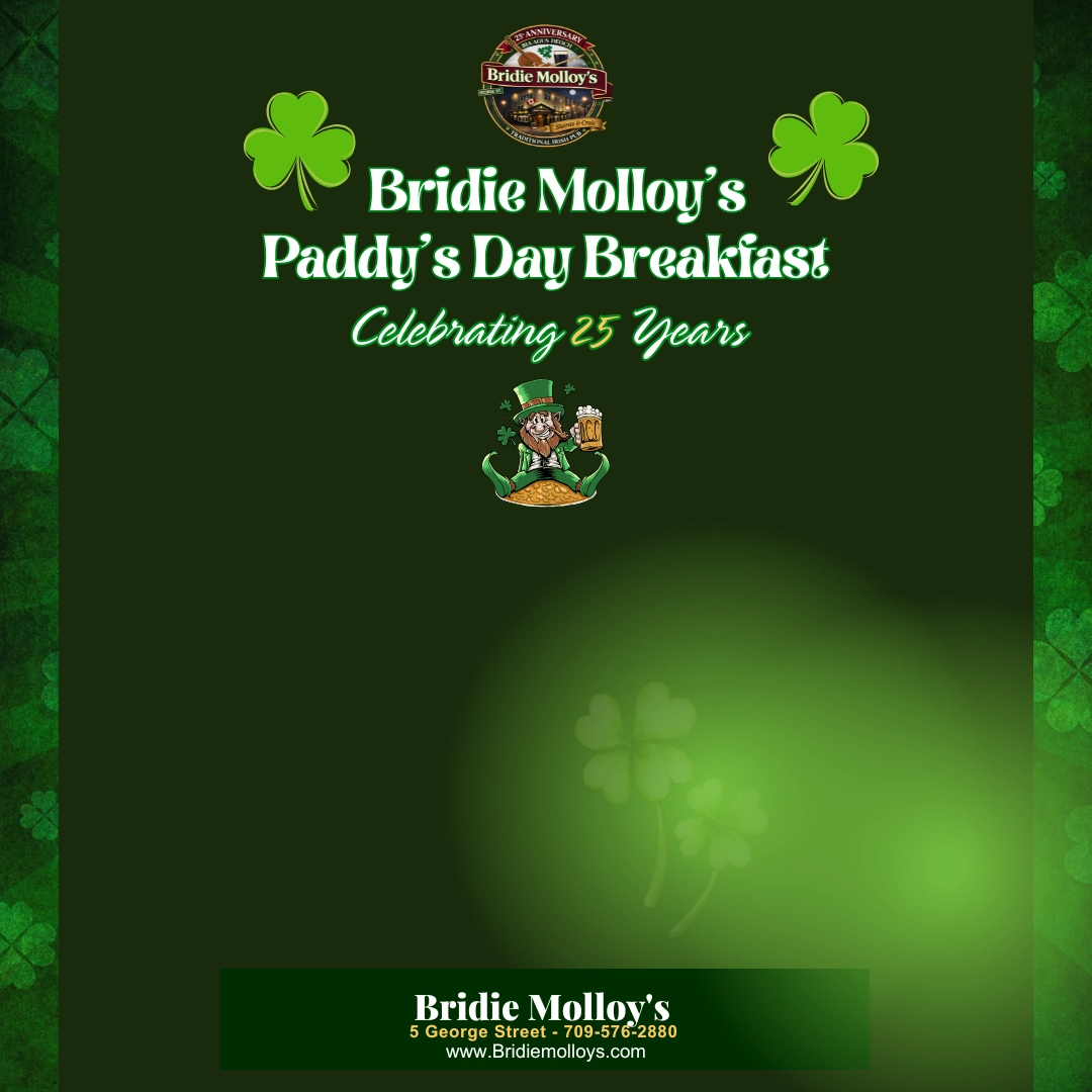 Event image for Paddy's Day Breakfast at Bridie Molloy's