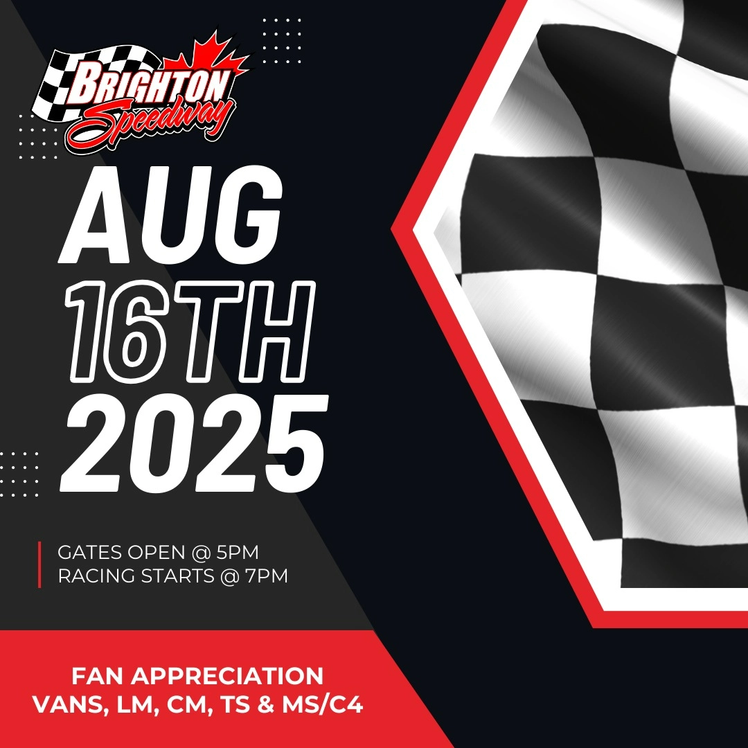 Event image for RACE 16- AUG 16