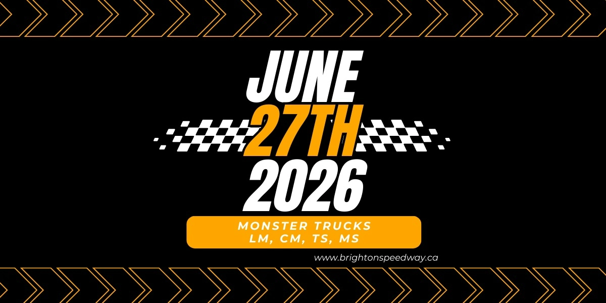 Event image for RACE 9- JUNE 27- MONSTER TRUCK MADNESS