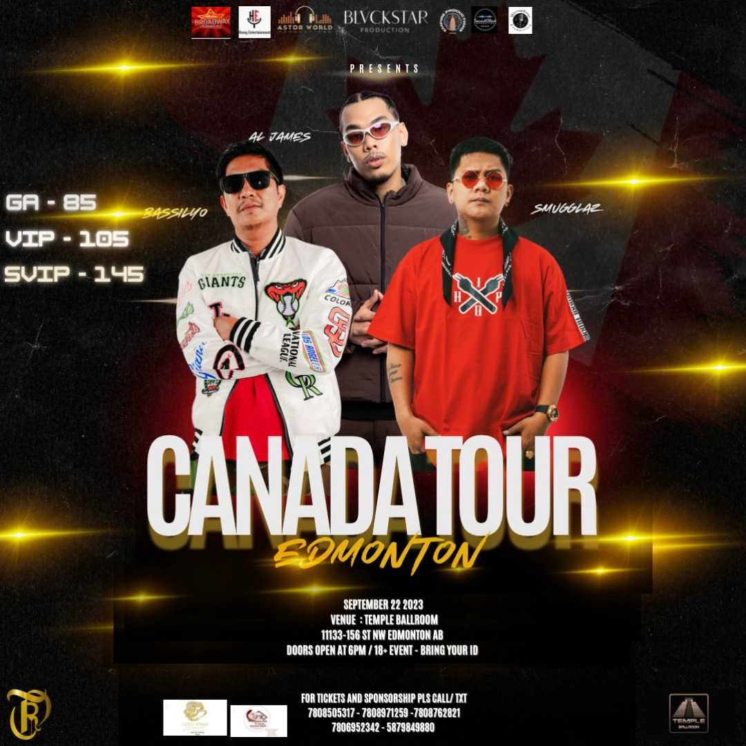 Event image for AL JAMES-BASSILYO-SMUGGLAZ LIVE IN EDMONTON