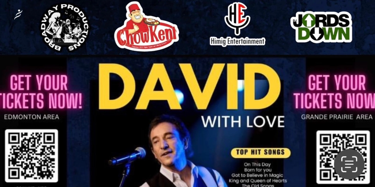 Event image for David with Love ( GRANDE  PRAIRIE)