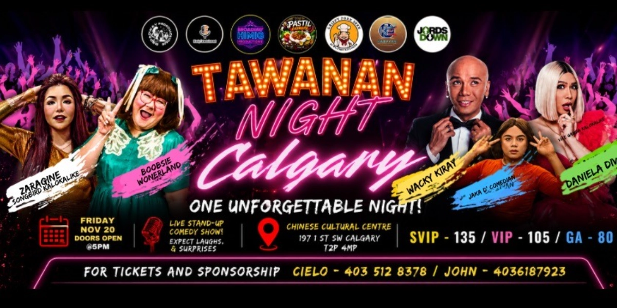 Event image for TAWANAN NIGHT IN CALAGARY WITH WACKY KIRAY, ZARAGINE ,DANIELLA DIVA AND BOOBSIE