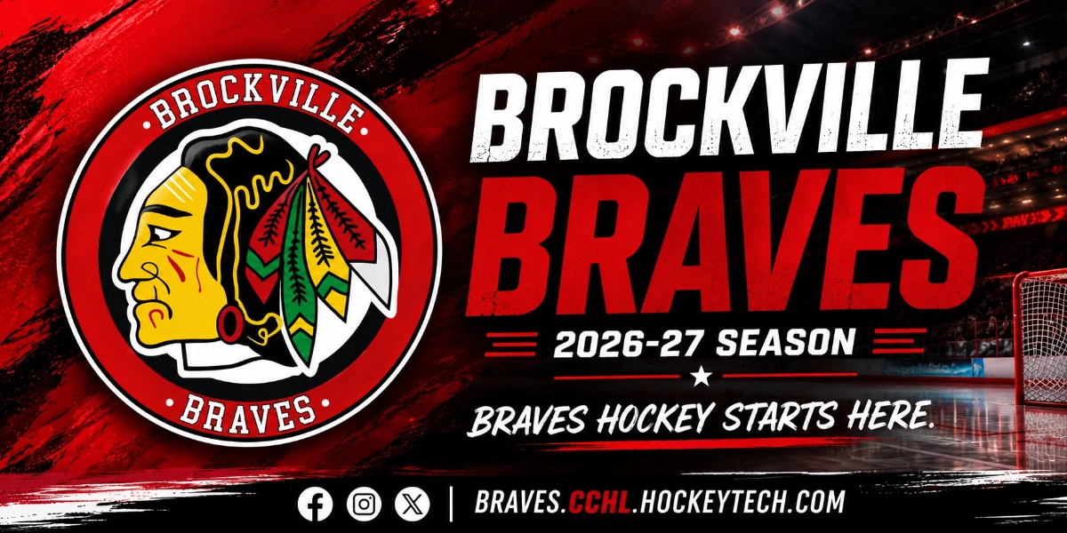 Event image for Brockville Braves HOME OPENER vs. Carleton Place Canadians -September 18, 2026