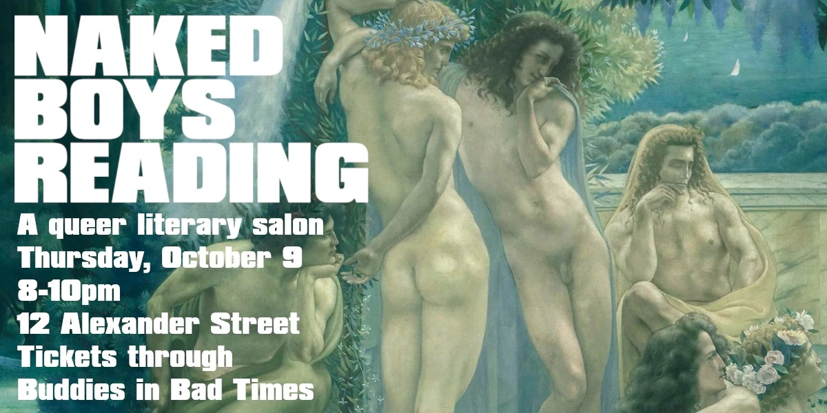 Event image for Naked Boys Reading