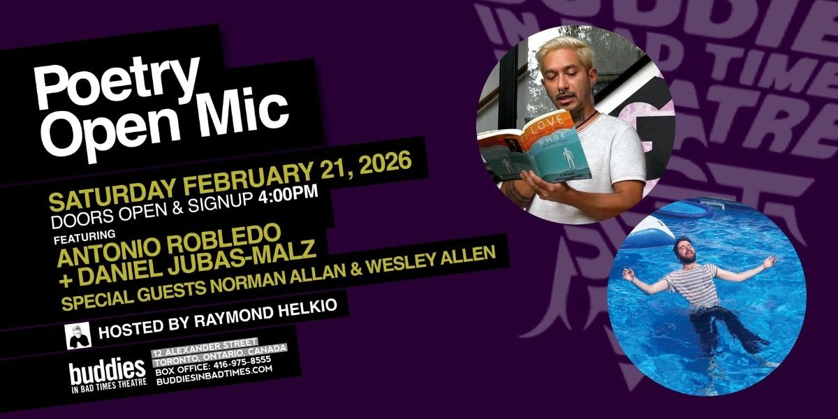 Event image for Poetry Open Mic