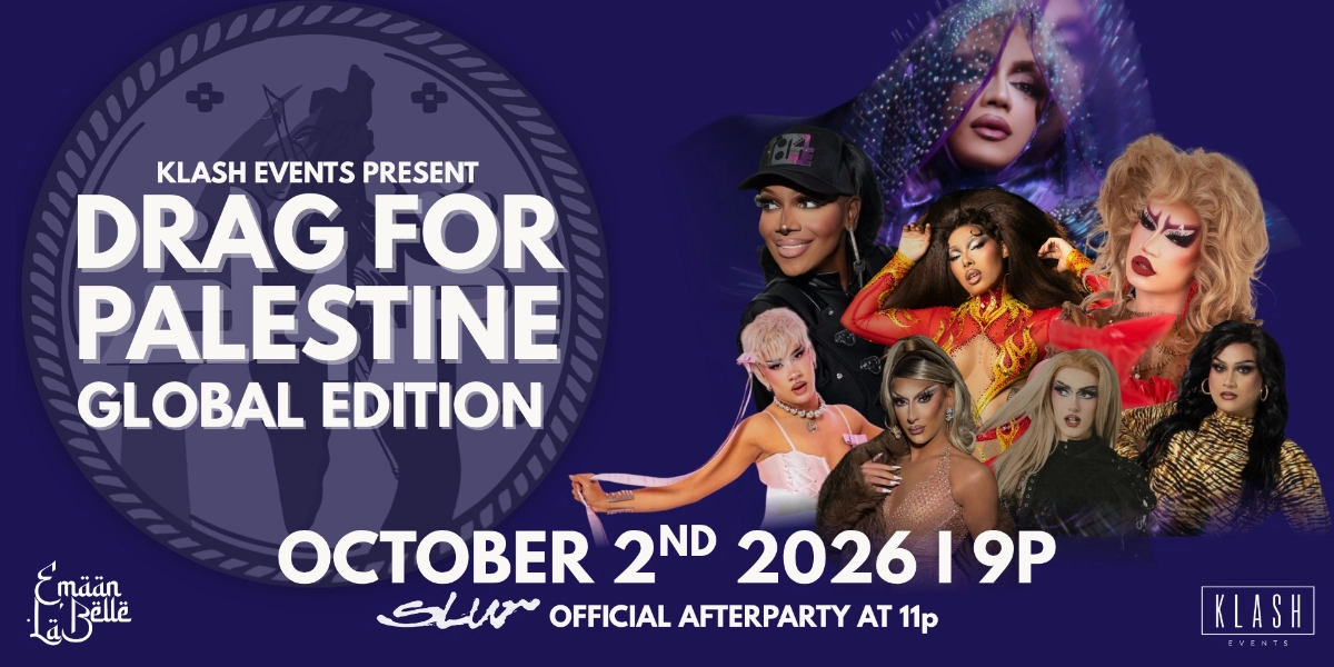 Event image for Drag For Palestine: Global Edition