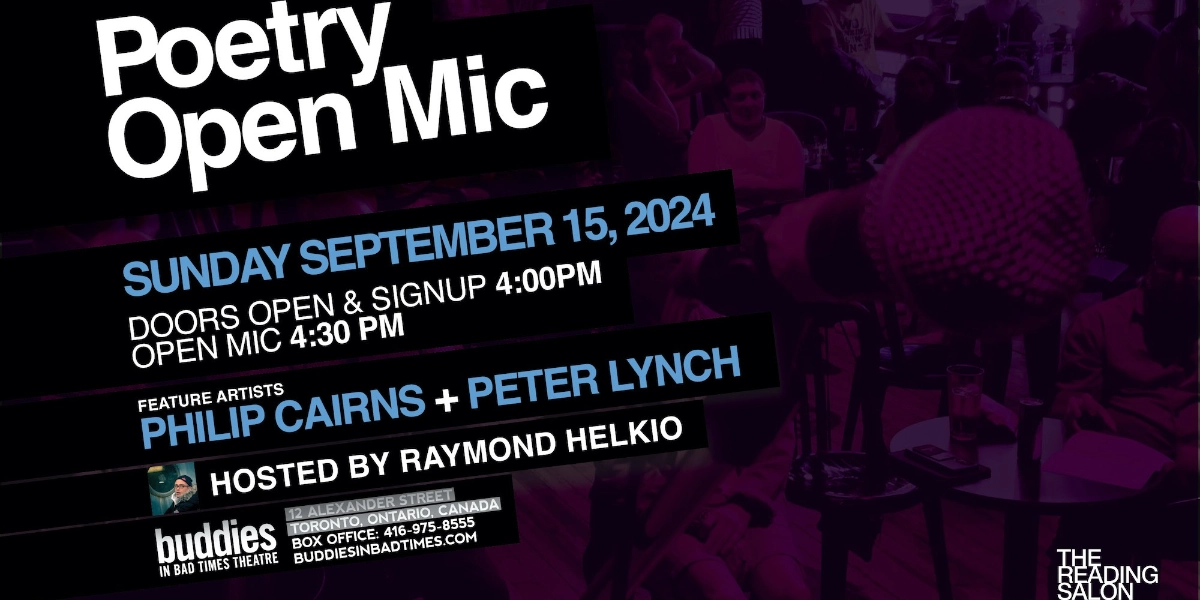 Event image for Poetry Open Mic