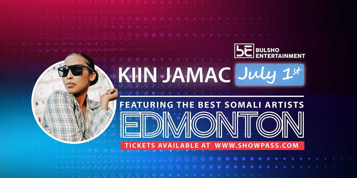 Event image for Somalia Independence & Canada Day | Kiin Jamac Concert