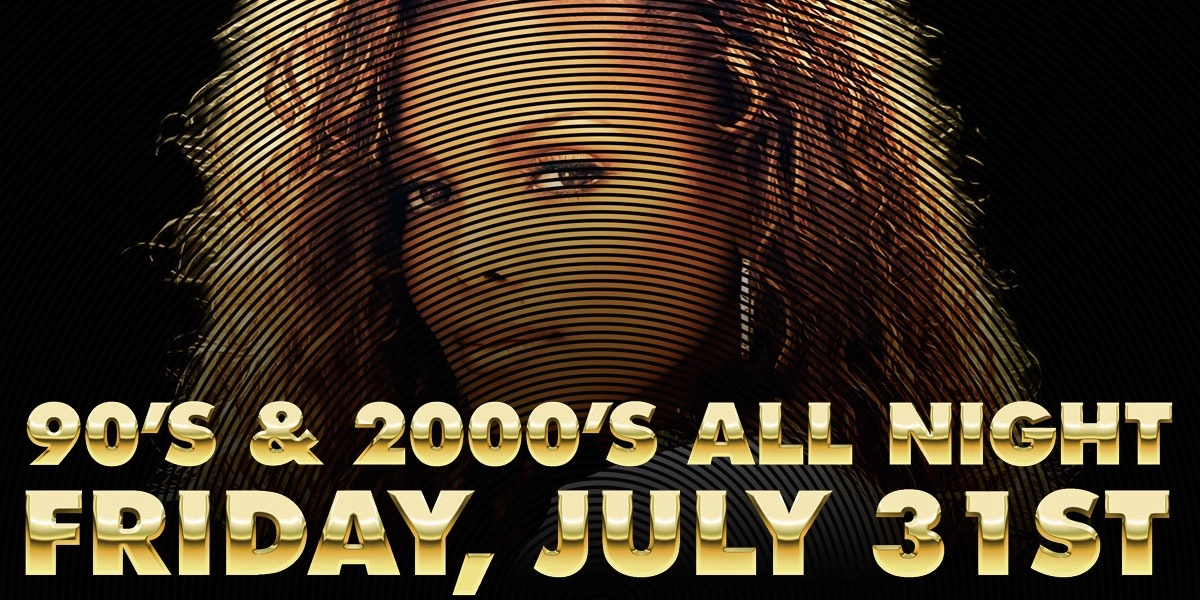 Event image for GOLDEN: 90's & 2000's Music All Night!
