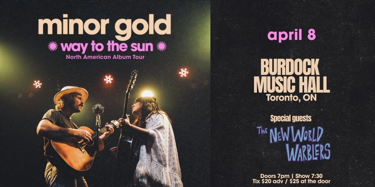 Event image for Minor Gold (AUS) and The New World Warblers