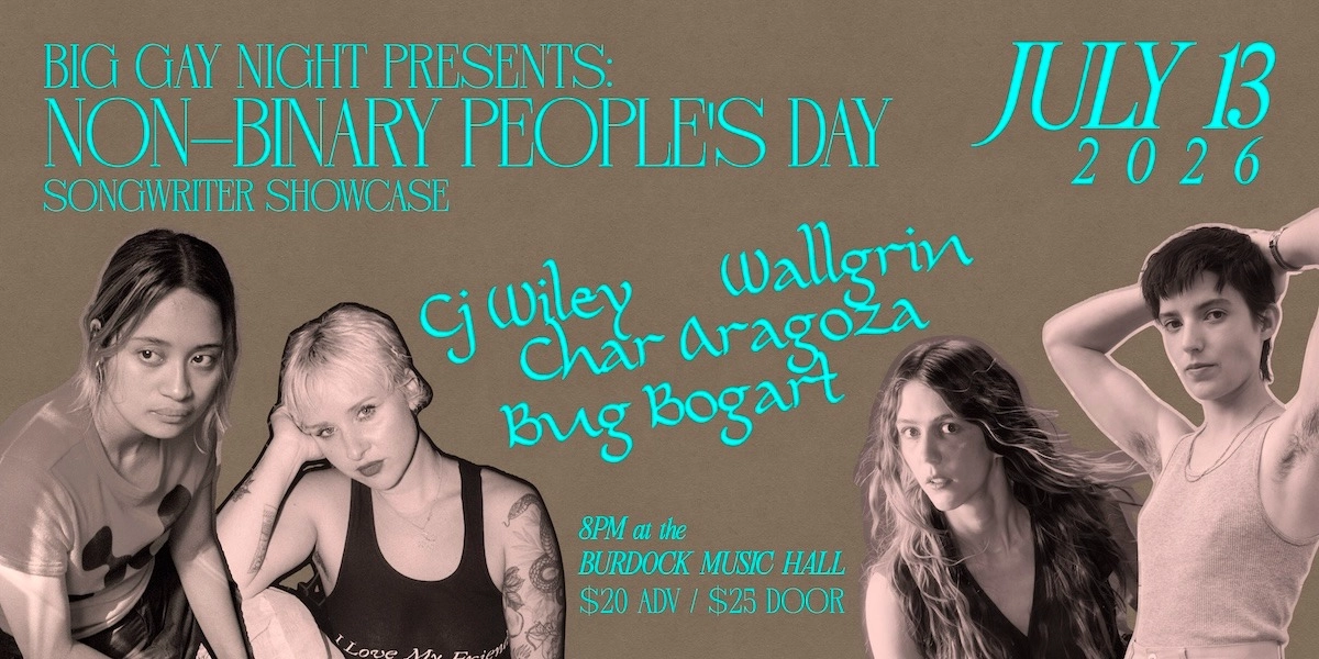 Event image for Cj Wiley, Wallgrin, Char Aragoza and Bug Bogart